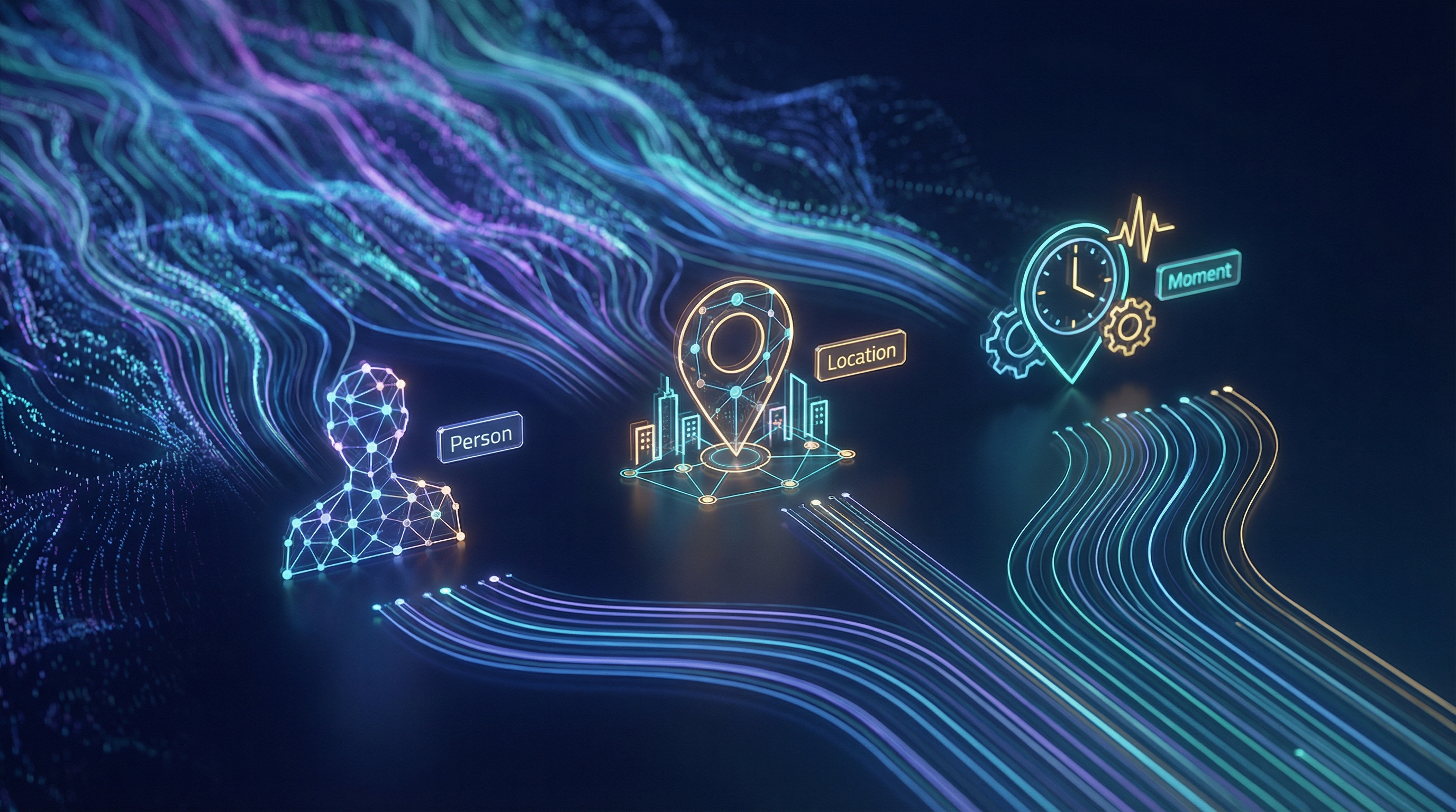 Futuristic blueprint of a search-first rushes pipeline